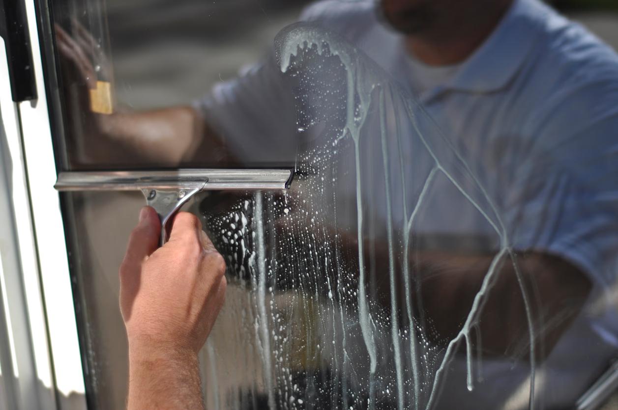Residential window cleaning